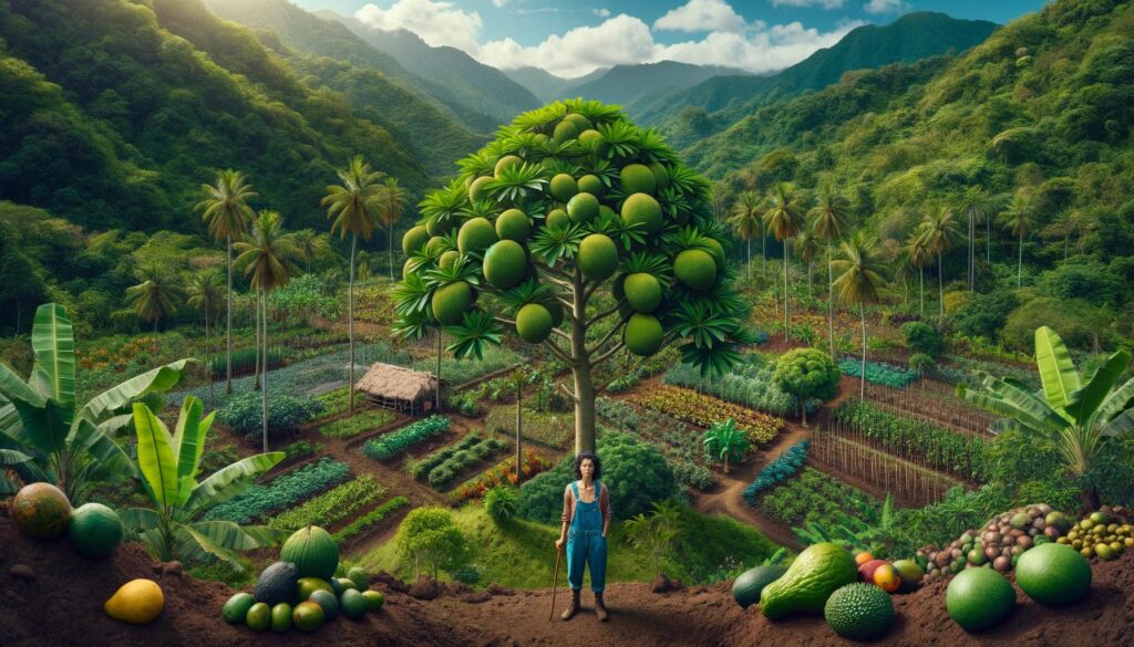 Breadfruit mountain