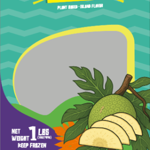 Roasted Frozen Breadfruit 1 Lbs
